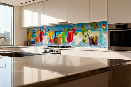 Küchenrückwand Tropische Bar Stimmung