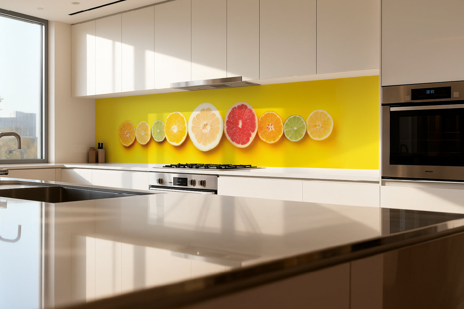 Küchenrückwand Frische Zitrone & Orange
