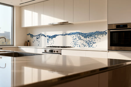 Küchenrückwand Sprudelndes Wasser