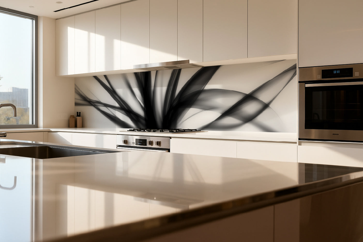 Küchenrückwand Abstraktes Design