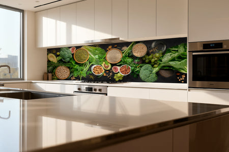Küchenrückwand Avocado Brokkoli