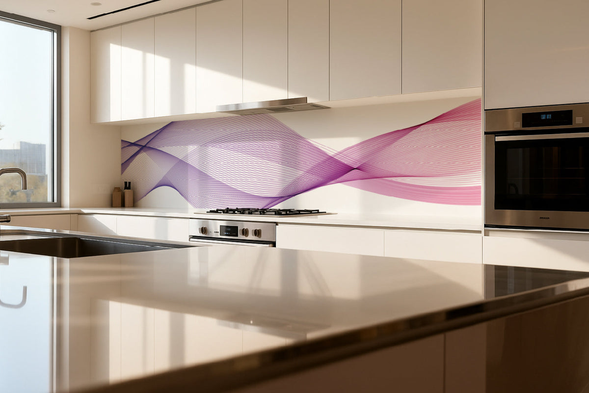 Küchenrückwand Abstrakte Linien