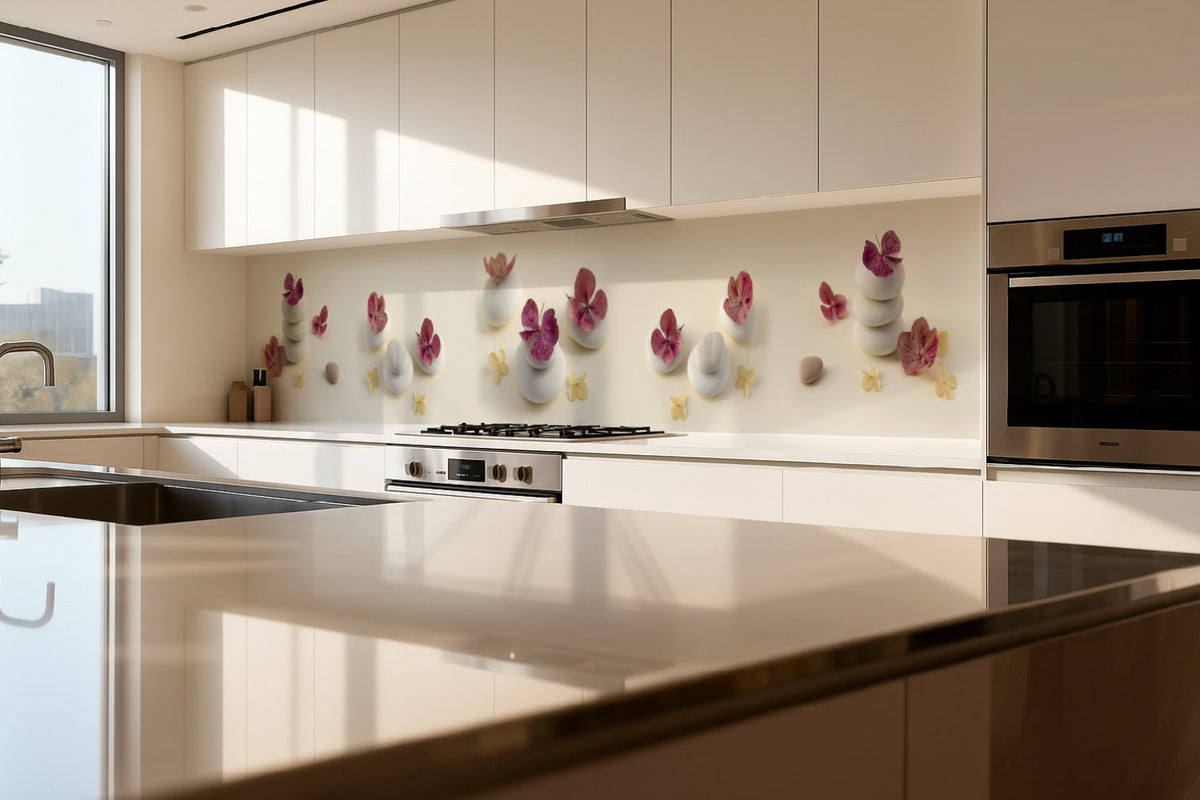 Küchenrückwand Wellness Motiv Natur