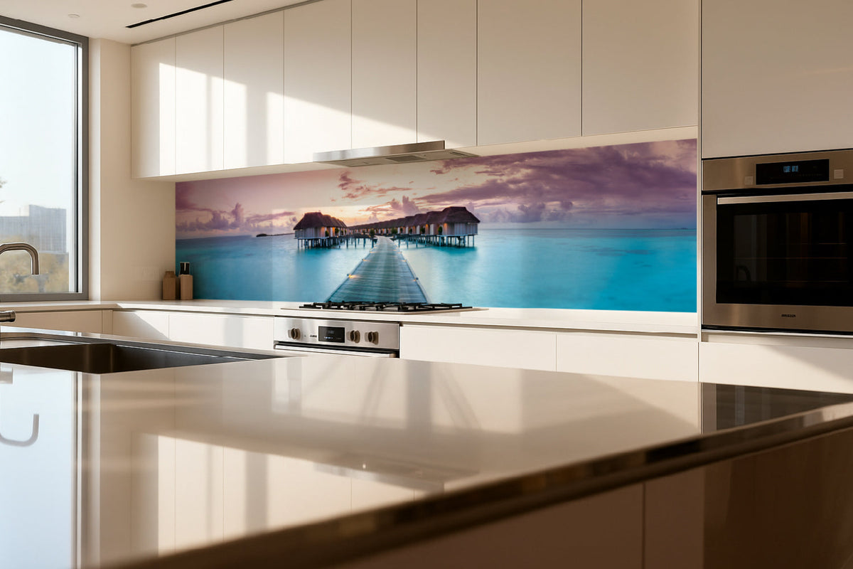 Küchenrückwand Tropisches Inselparadies