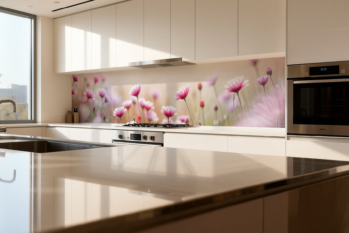Küchenrückwand Frühlingsblumen