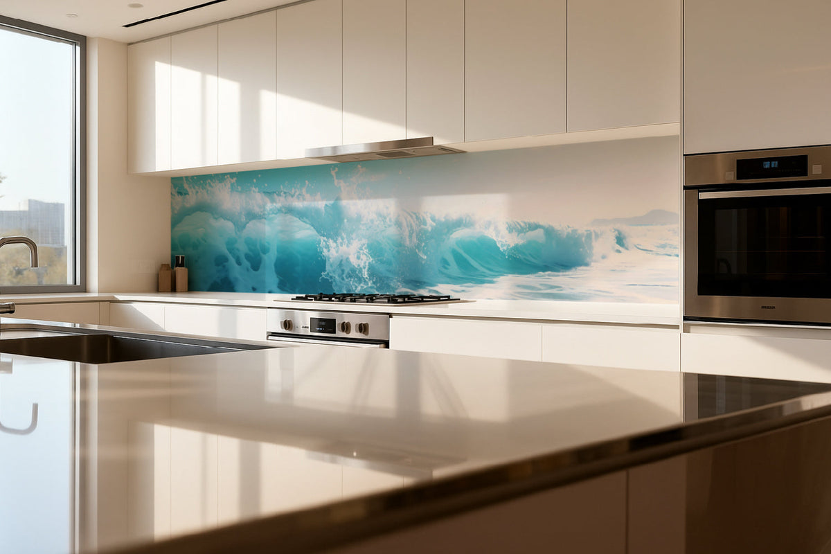 Küchenrückwand Türkisblaues Meer