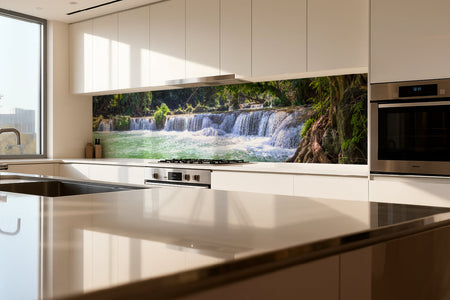 Küchenrückwand Wasserfall