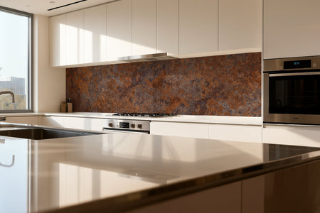 Küchenrückwand Rostoptik Dunkel