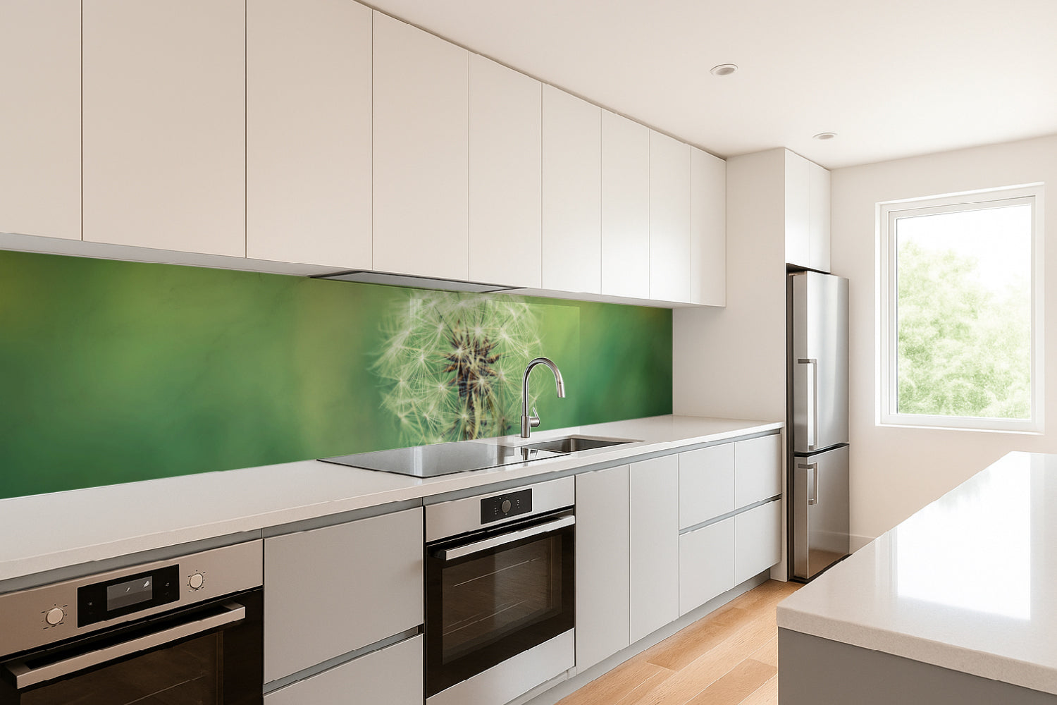 Küchenrückwand Pusteblume Makro