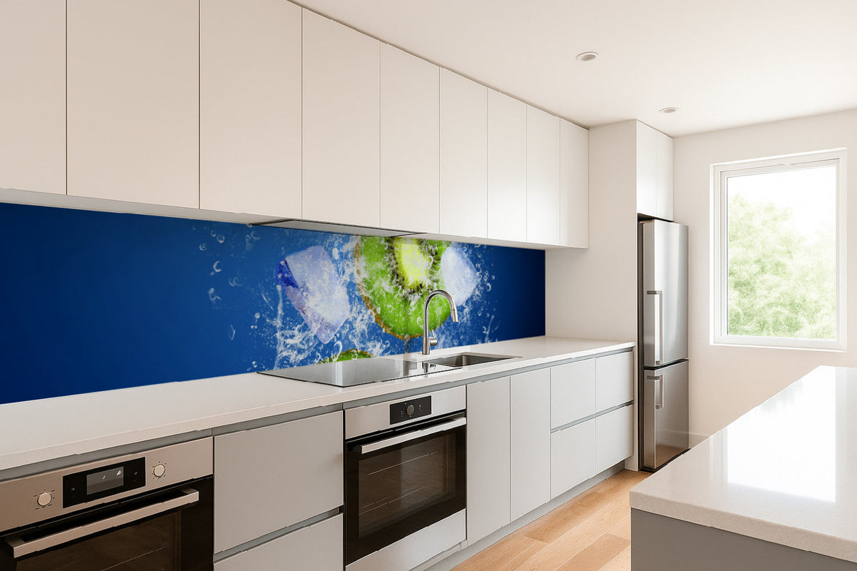 Küchenrückwand Kiwi Splash