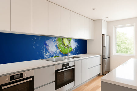 Küchenrückwand Kiwi Splash