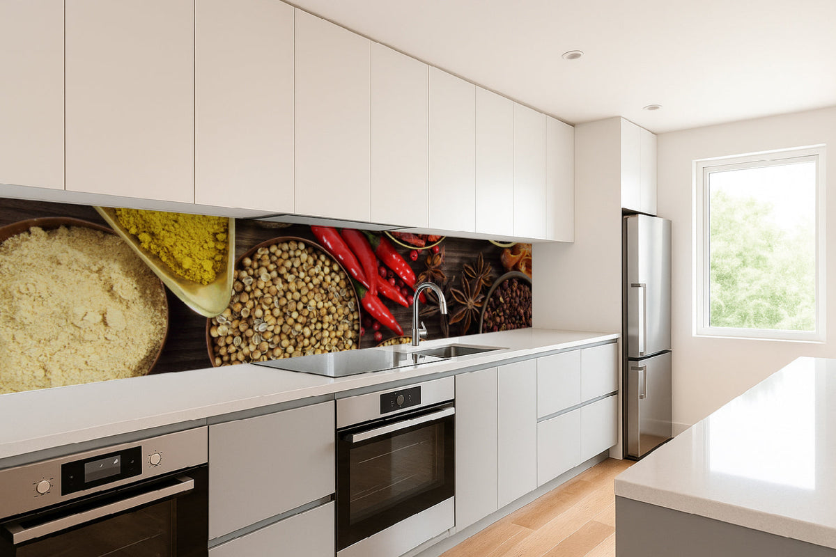 Küchenrückwand Orientalische Gewürze