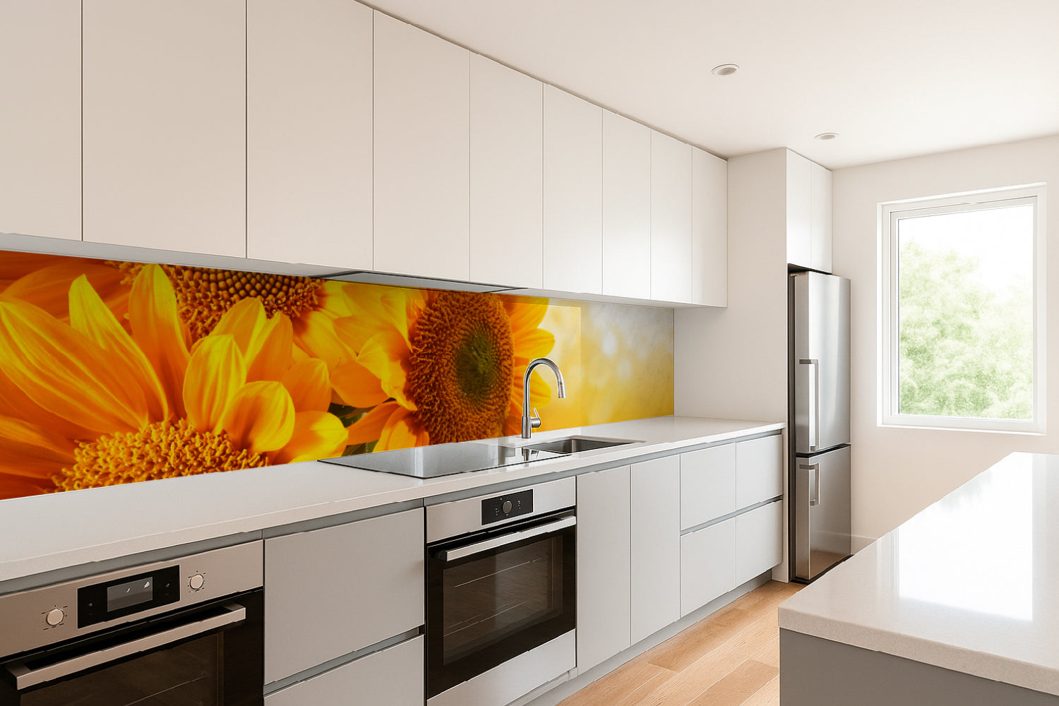 Küchenrückwand Sonnenblume
