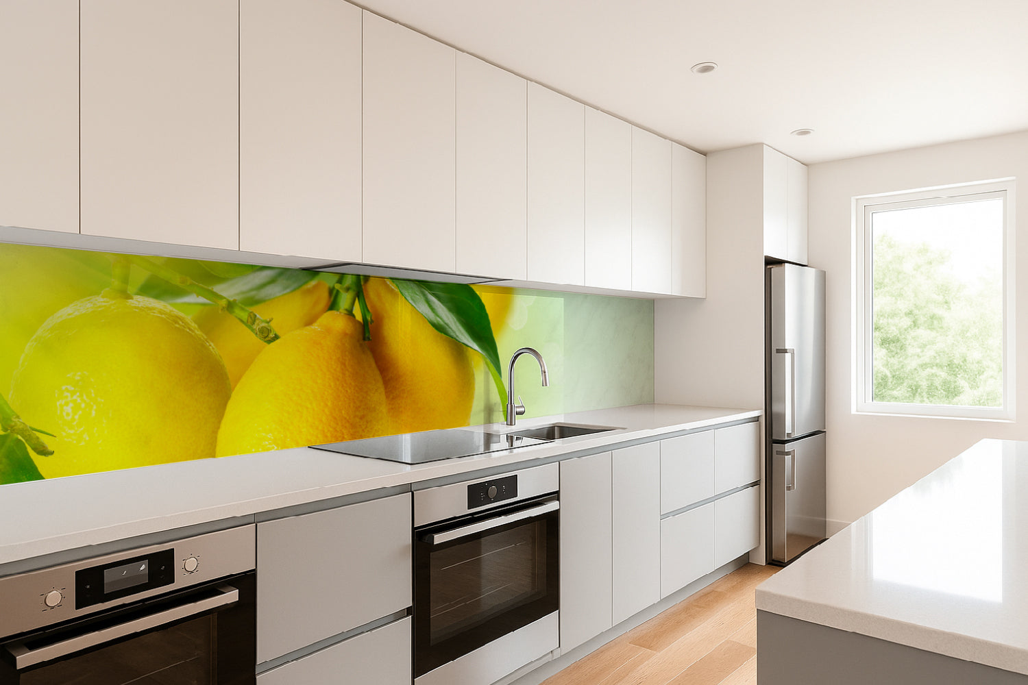 Küchenrückwand Frische Zitrone