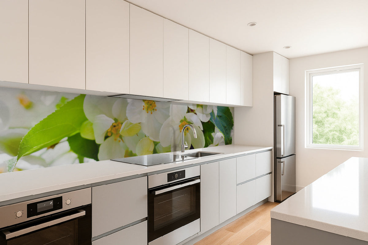 Küchenrückwand Blütenzauber