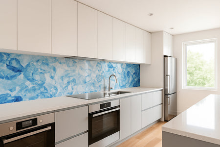 Küchenrückwand Eissteine