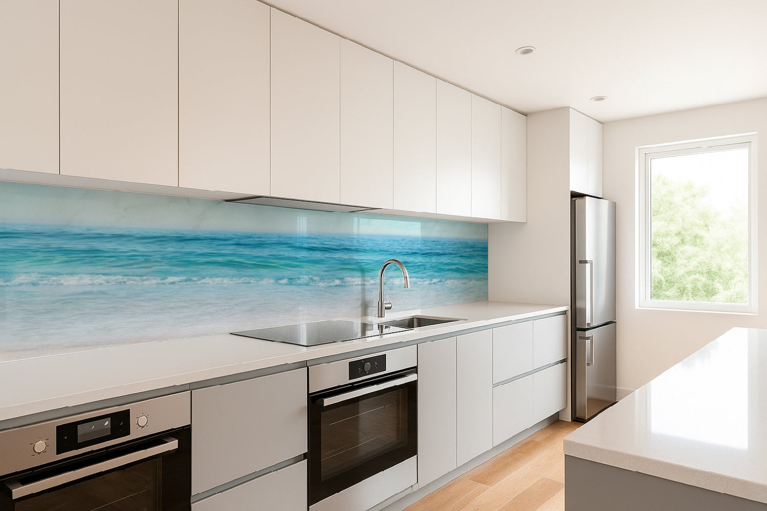 Küchenrückwand Meereswellen