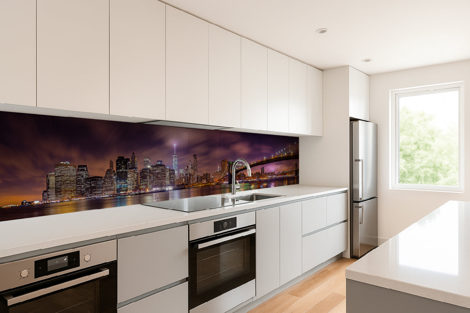 Küchenrückwand New York Skyline