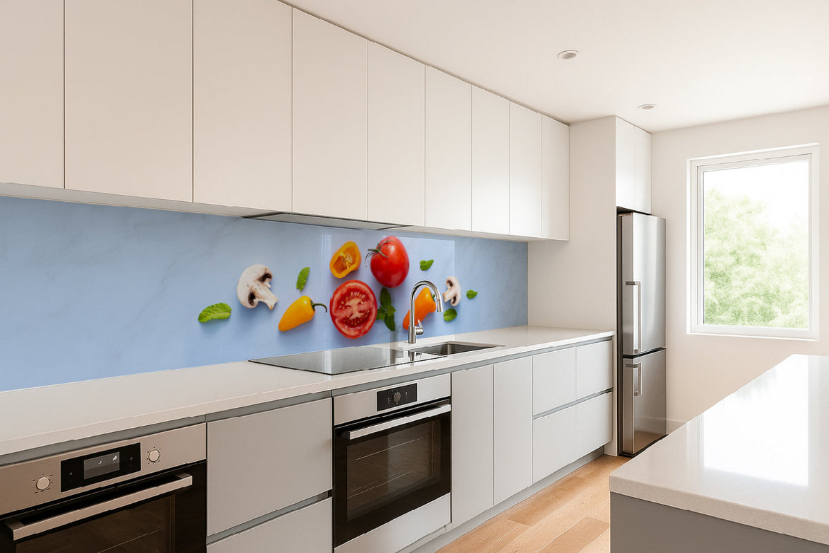 Küchenrückwand Tomaten & Paprika