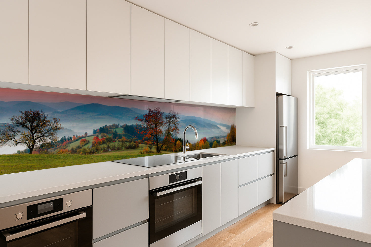 Küchenrückwand Herbstlandschaft