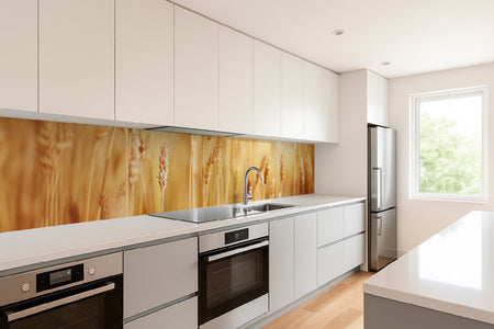 Küchenrückwand Weizenfeld