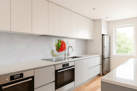 Küchenrückwand Erdbeere Splash