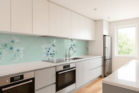 Küchenrückwand Frühlingsblüten Elegant