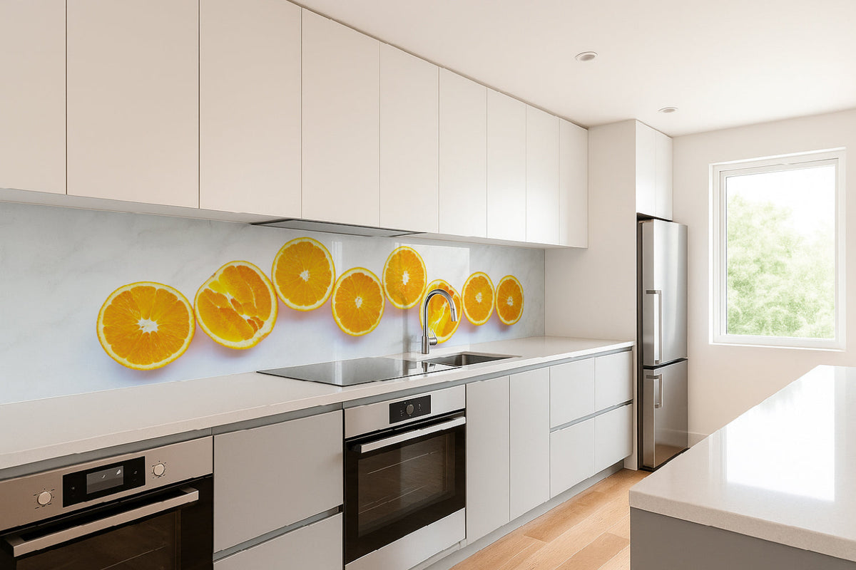 Küchenrückwand Orangen