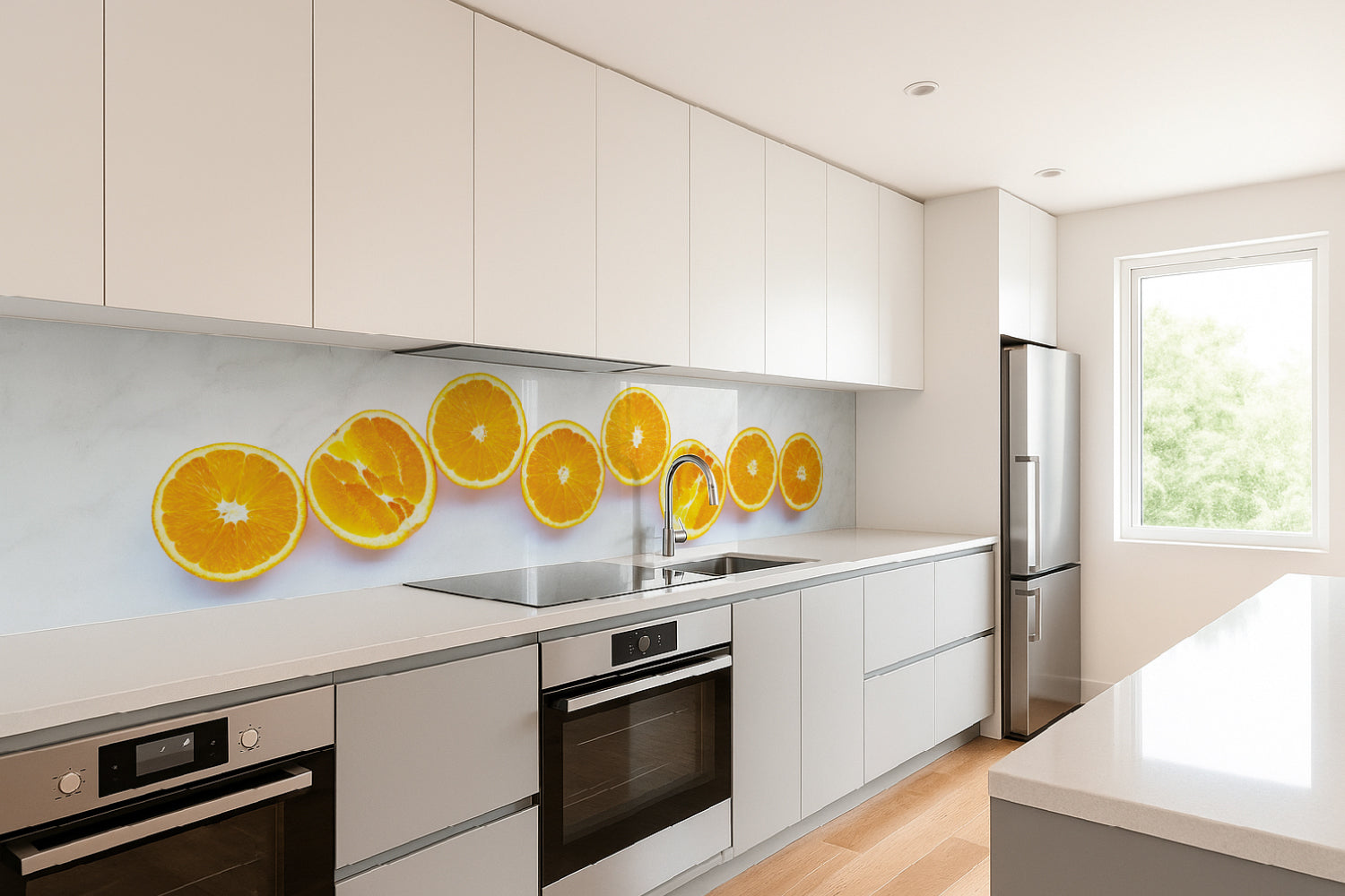 Küchenrückwand Orangen