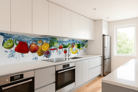 Küchenrückwand Obst & Gemüse Splash