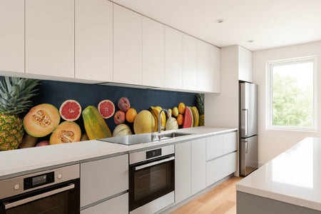 Küchenrückwand Tropische Früchte Design