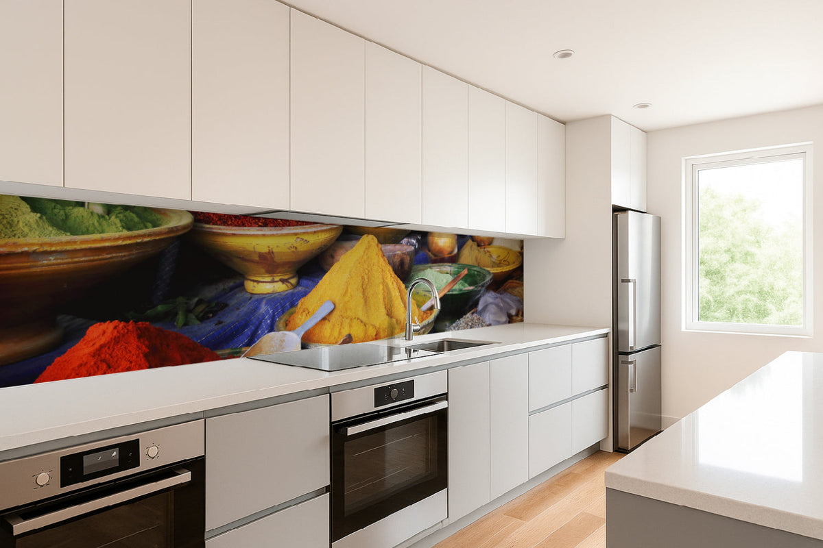 Küchenrückwand Orientalische Gewürze