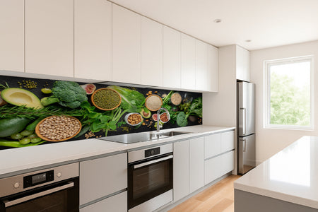 Küchenrückwand Avocado Brokkoli