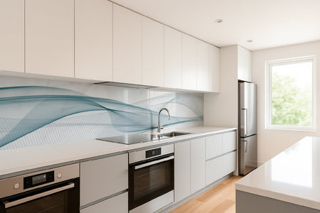 Küchenrückwand Abstrakt Linien Design