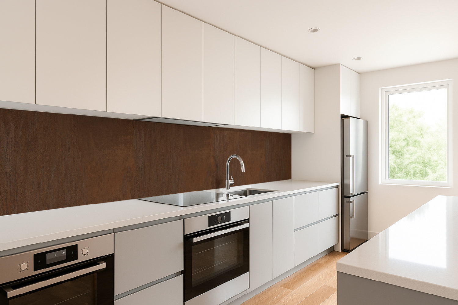 Küchenrückwand Rostoptik Industrial Style