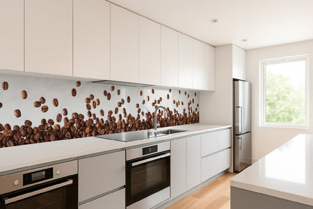 Küchenrückwand Kaffee Design modern