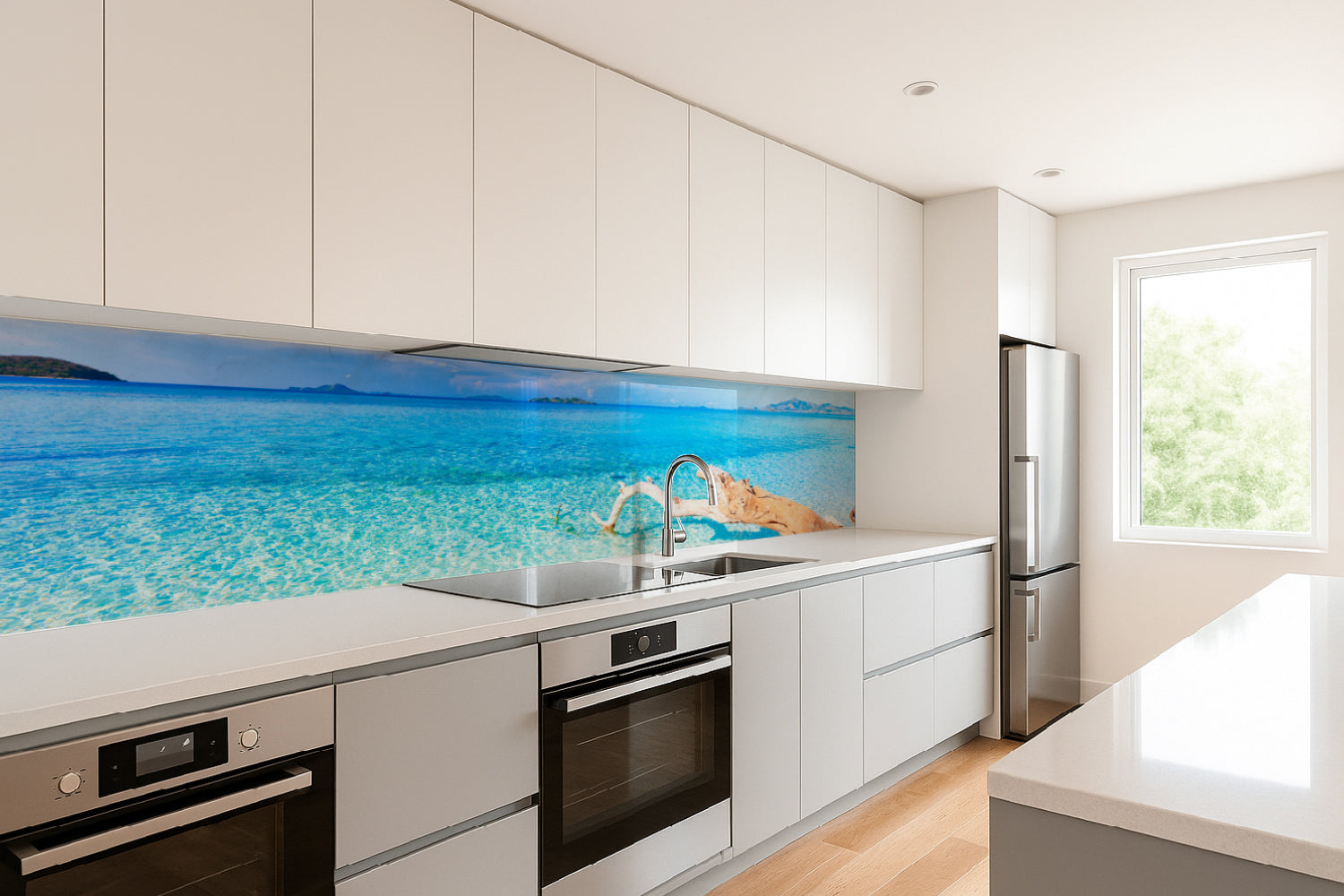 Küchenrückwand Türkisblaues Meer