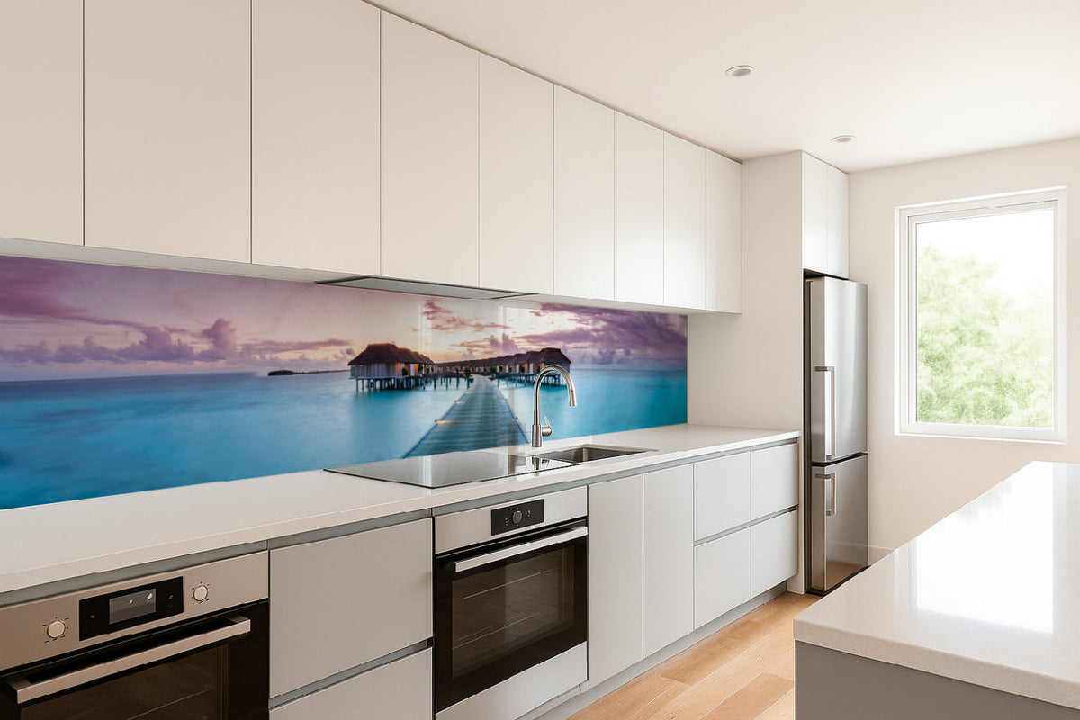 Küchenrückwand Tropisches Inselparadies