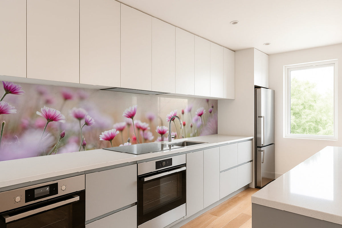 Küchenrückwand Frühlingsblumen