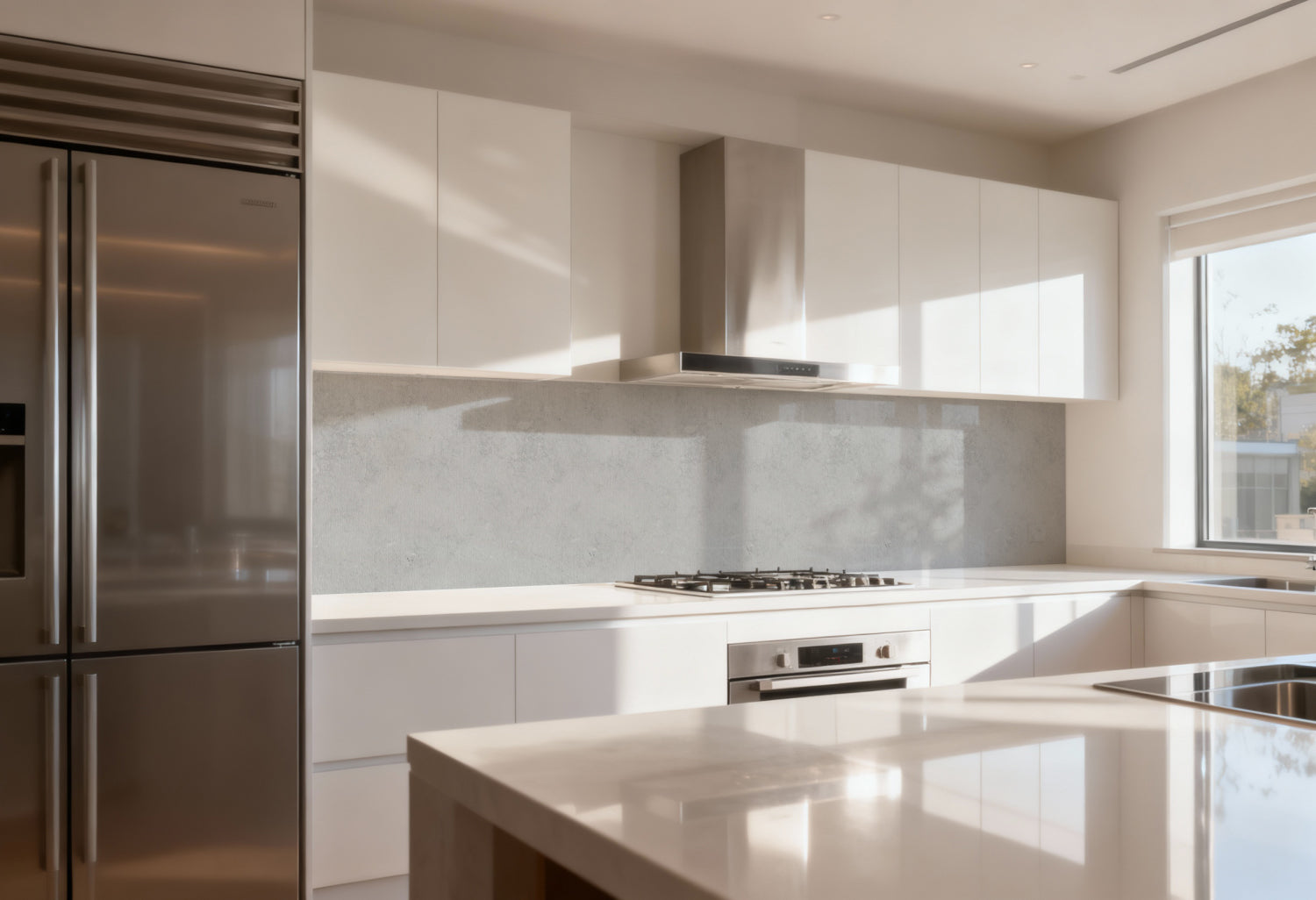 Spritzschutz Küche Betonoptik