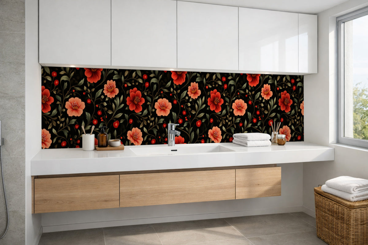 Waschbeckenrückwand Muster