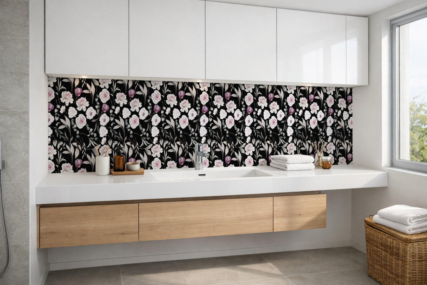 Waschbeckenrückwand Muster