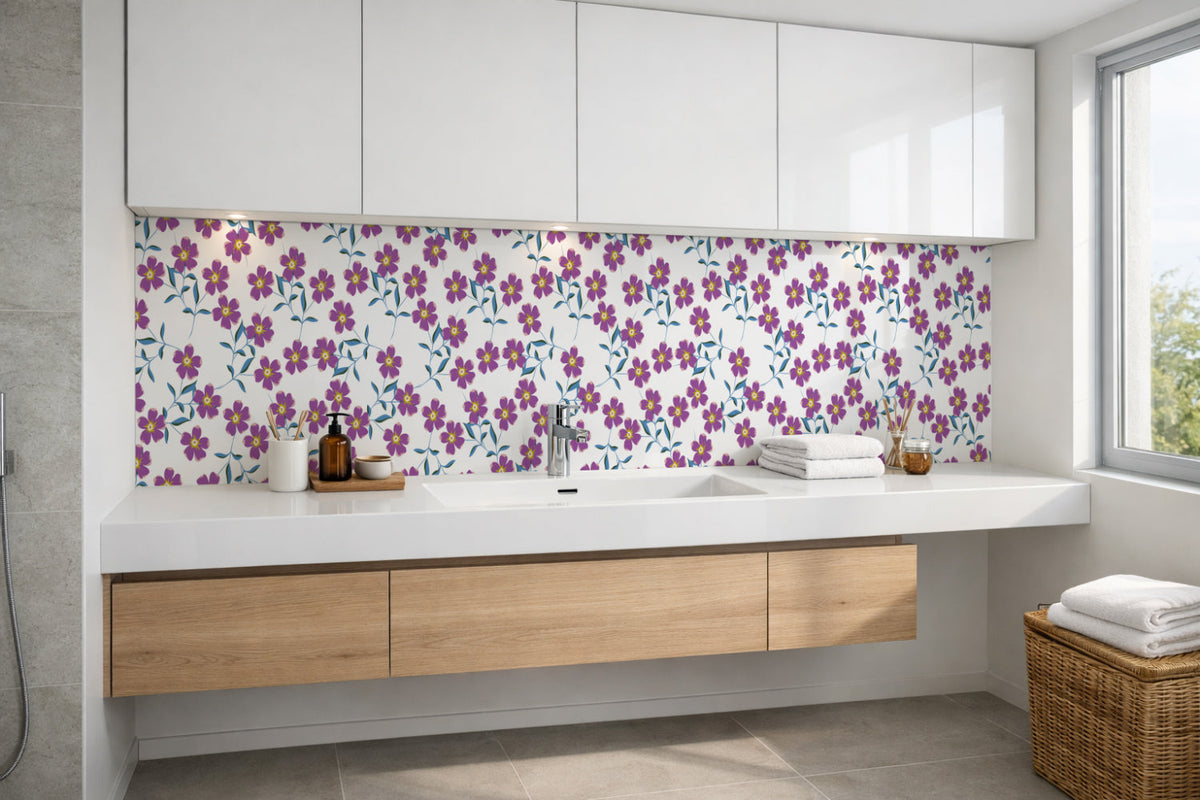 Waschbeckenrückwand Muster