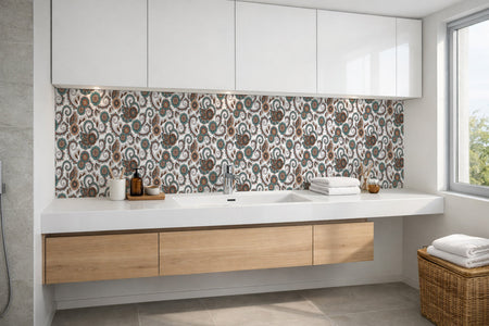 Waschbeckenrückwand Muster