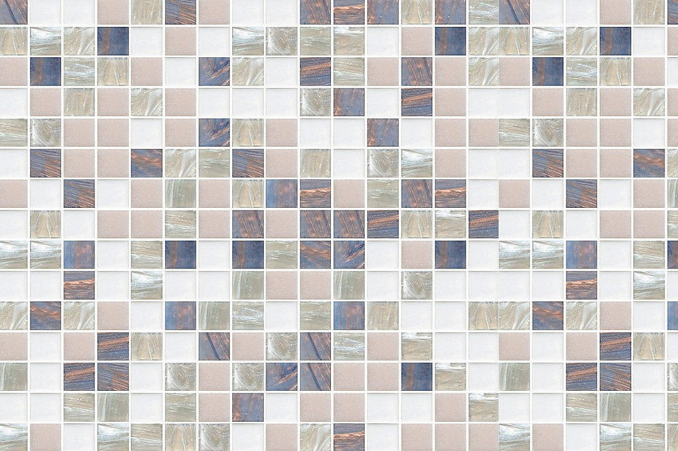 Badrückwand Fliesenoptik