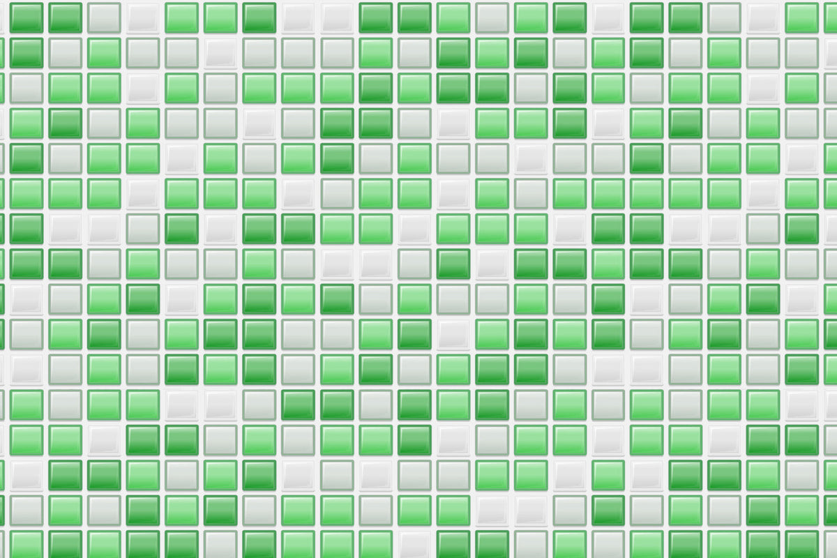 Waschbeckenrückwand Fliesenoptik