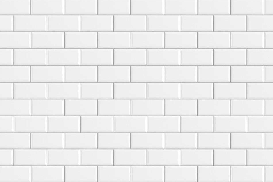 Badrückwand Fliesenoptik