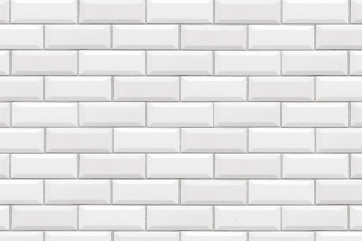 Badrückwand Fliesenoptik