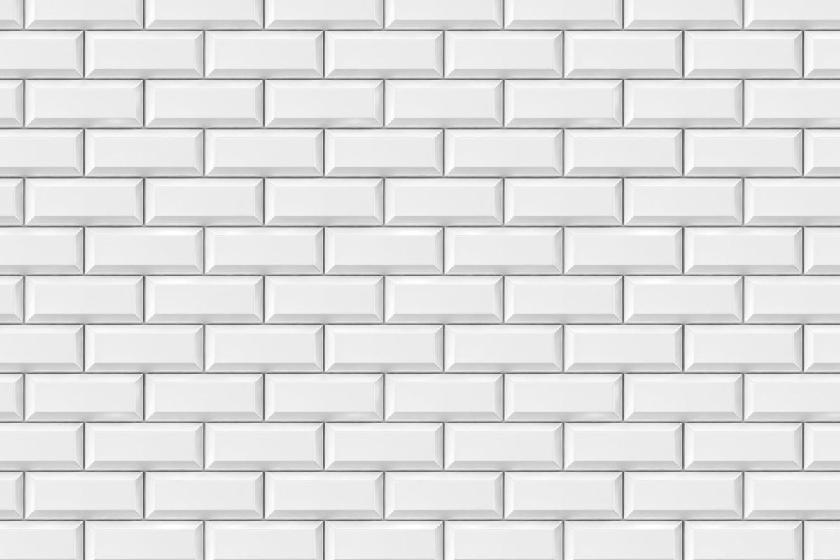 Badrückwand Fliesenoptik