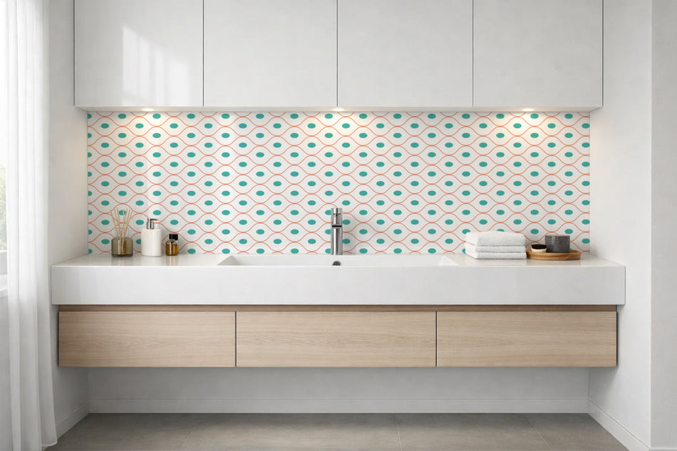 Waschbeckenrückwand Muster